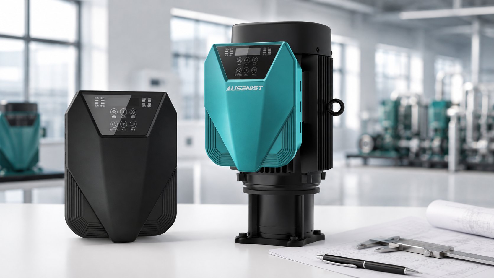 AUSENIST standalone and pump-mounted VFD products for supplier evaluation
