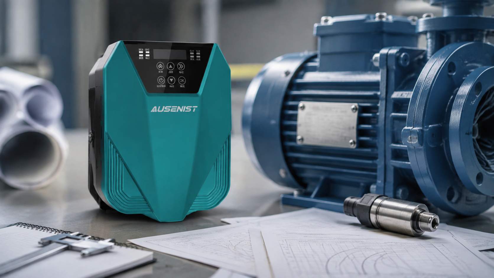 AUSENIST VFD with pump motor and application information