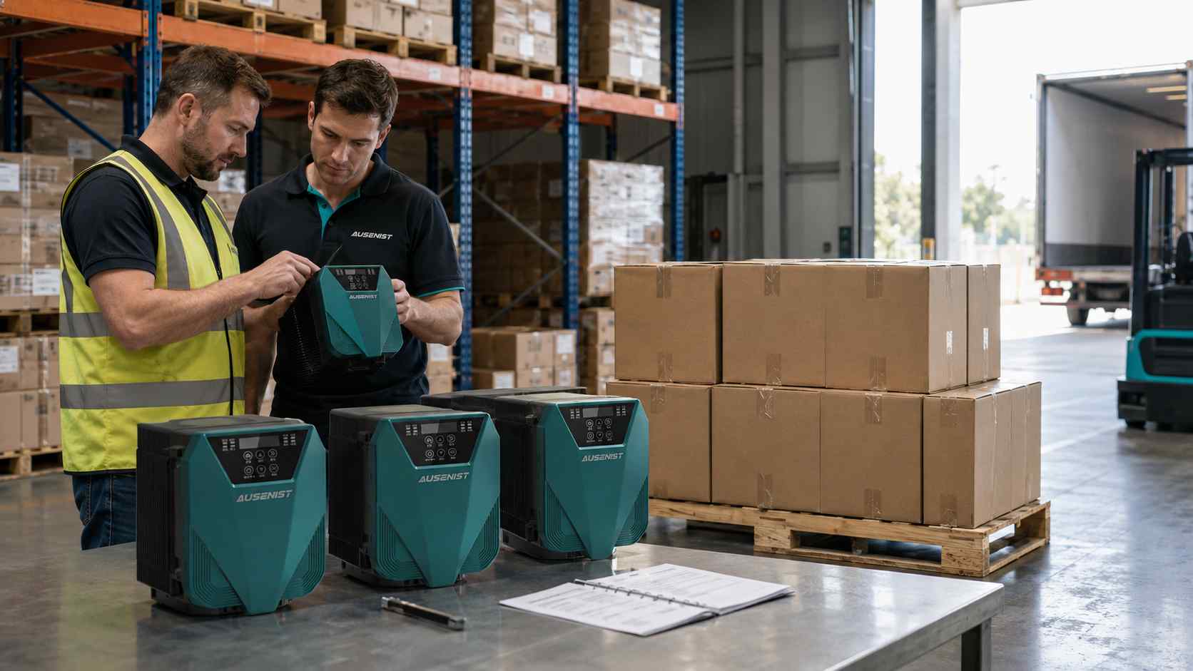 AUSENIST water pump VFDs prepared as a structured wholesale distributor order