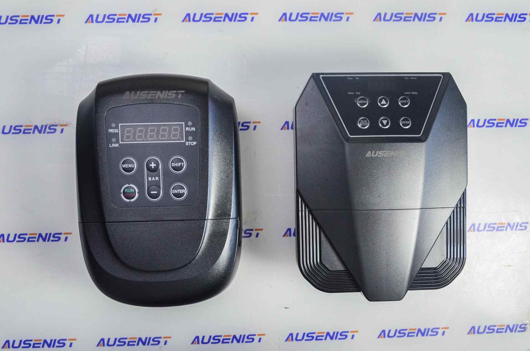 Real AUSENIST pump VFD product photo used for independent pump motor control reference