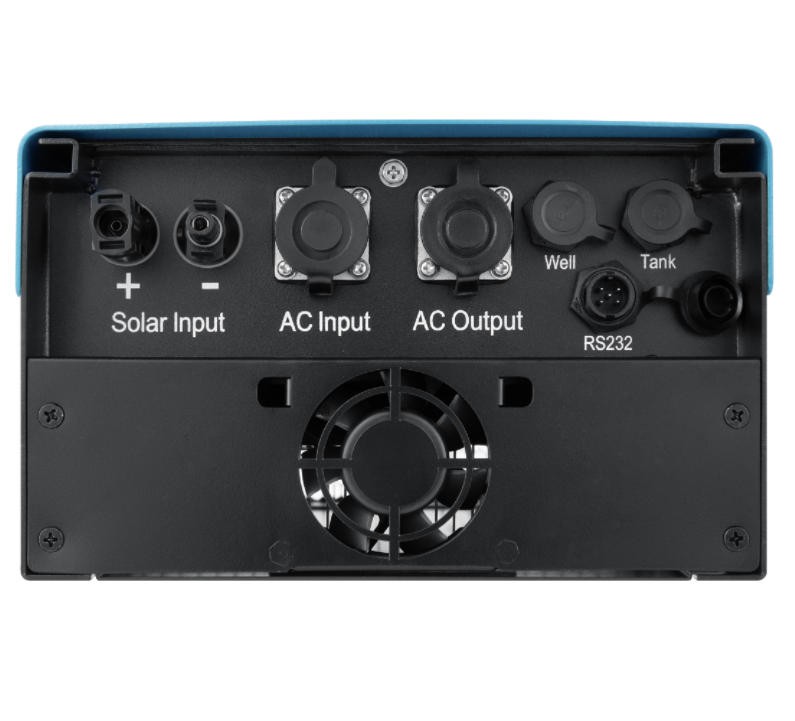 AUSENIST Solar Pump Inverter - 97-99% MPPT Efficiency Hybrid AC/DC IP65 Protection